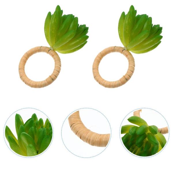 

napkin rings 4pcs lightweight buckles unique novel clasps (assorted color)