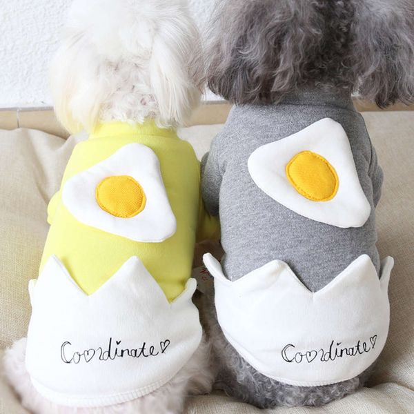 

ysgj autumn and winter 2019 eggshell pouch egg sweater pet dog clothing