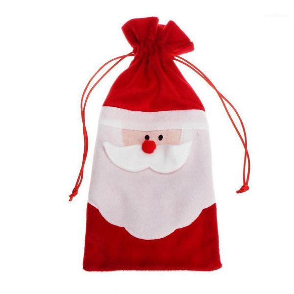 

christmas decorations merry blended cotton wine bottle cover bags decoration home party santa claus decor enfeites de natal#201