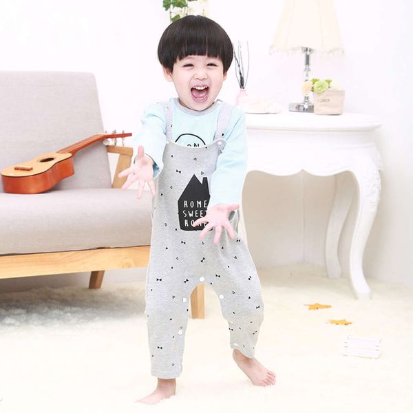

baby spring autumn korean elastic belt pants for boys and girls, Blue