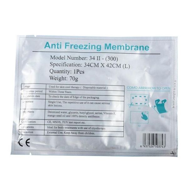 

antie membrane gel pad for cellulite removal cool fat ing slimming 4 handles