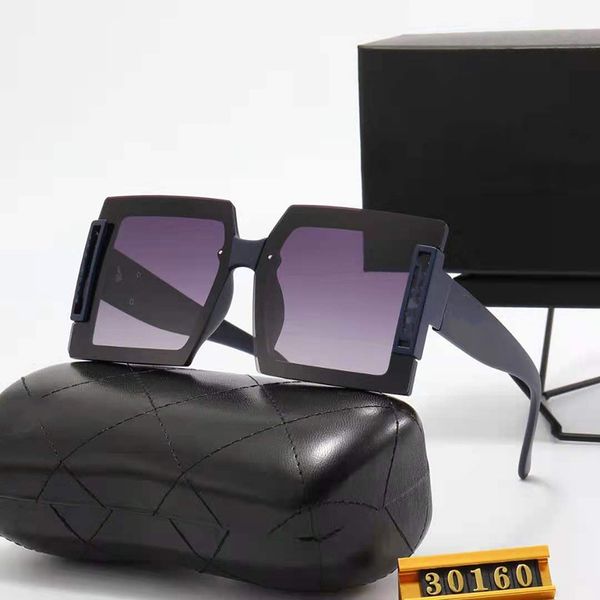 

luxury designer sunglasses beach trend glasses outdoor polarized uv protection shades lens pc full frame square mirrors for womens and mens, White;black