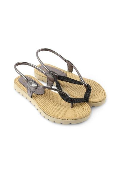 

sandals platinum vegan leather women, Black