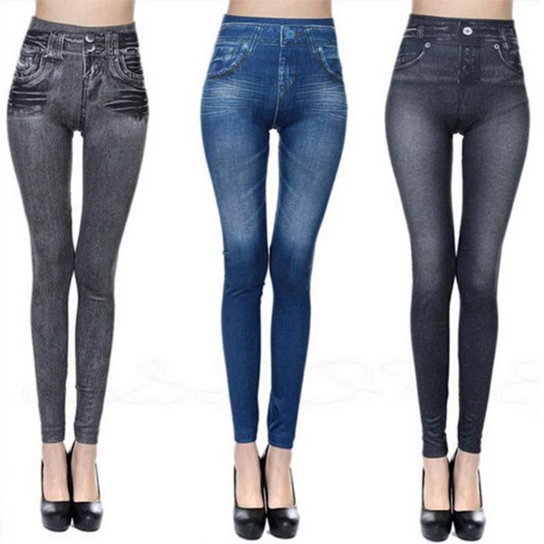

women's leggings push up seamless high waist jeans women spring autumn thin pants legging stretch ecmln drop, Black
