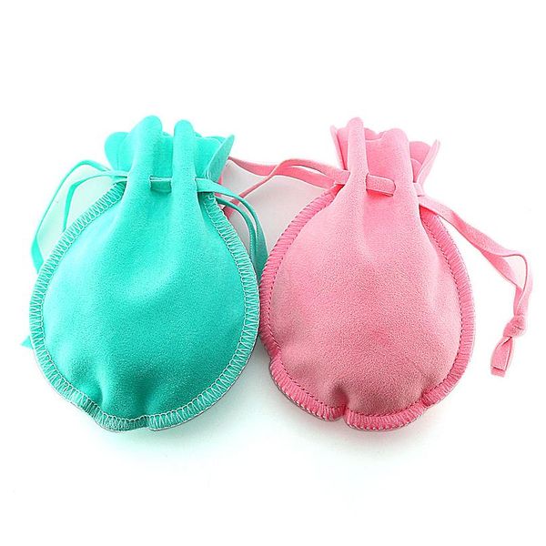 

2020 jewelry packaging wedding bags with candy bag bracelet bag can custom logo 10pcs/lot drawstring velvet gift bags mu jllkkk