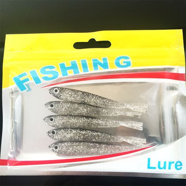 

fake fish loach 8cm road sub soft bait fishing gear special price