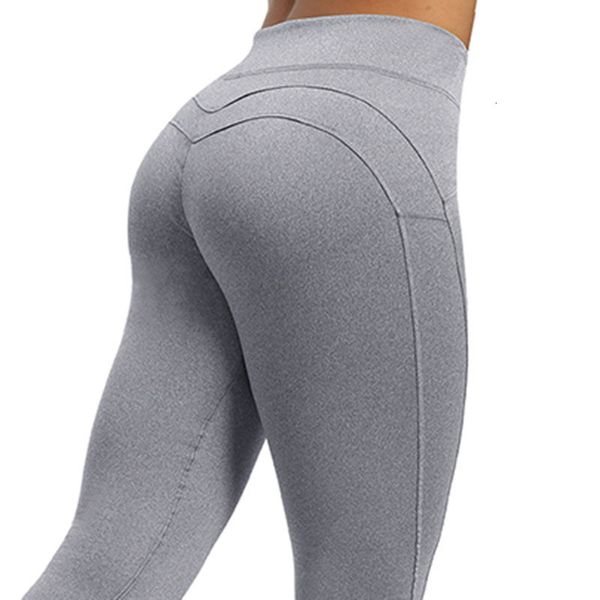 

women waist polyester slim large size push up leggings zimf, Black