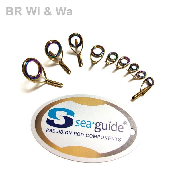 

boat fishing rods 4.3g sea guide gold color kit one set 9pcs