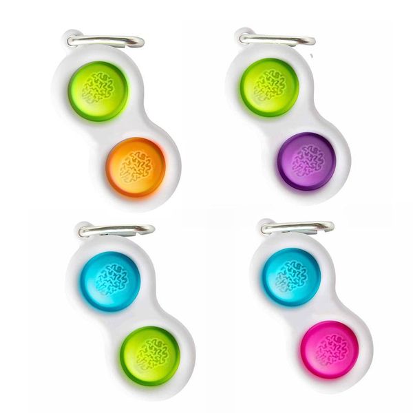 

simple dimple toy push stress relief toys hand toys for kids adults montessori early educational pack