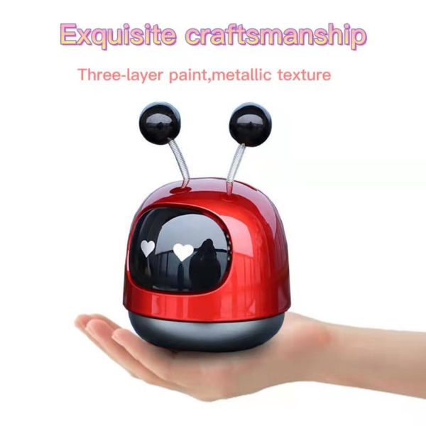 

car air freshener perfume cute robot diffuser solid interior accessories