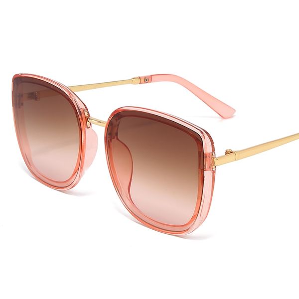 

2019 alikiai fashion oversized sunglasses women uv400 brand designer rimless metal square sun glasses female de sol