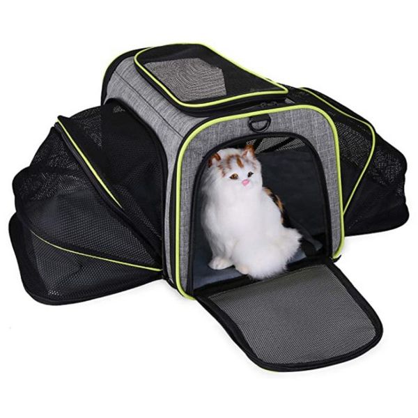 

outdoor bags breathable pet cat carrier backpack large capacity dogs carrying bag folding chest portable travel pets