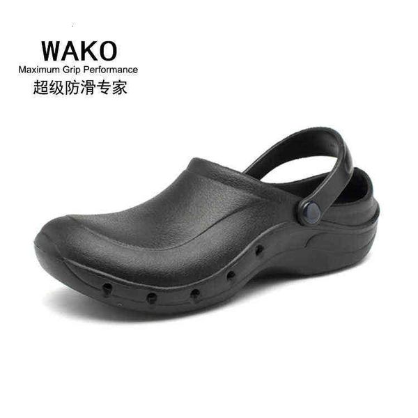 

goods chef shoes, kitchen workers' work safety non slip shoes gfe9016, Black;brown