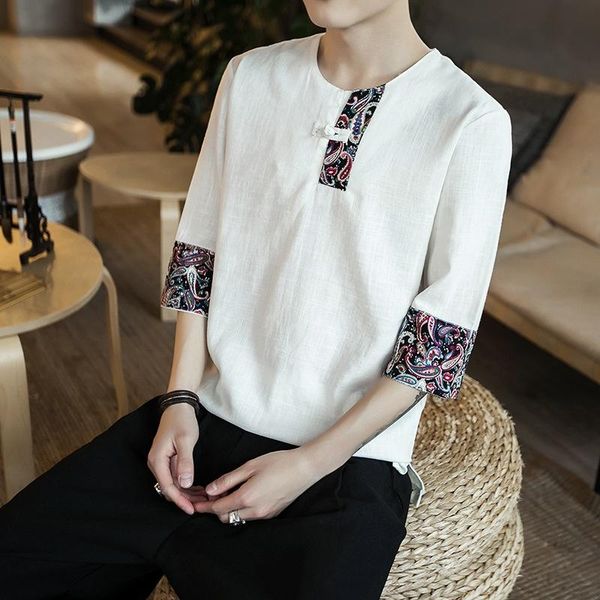 

men's t-shirts kk2825, White;black