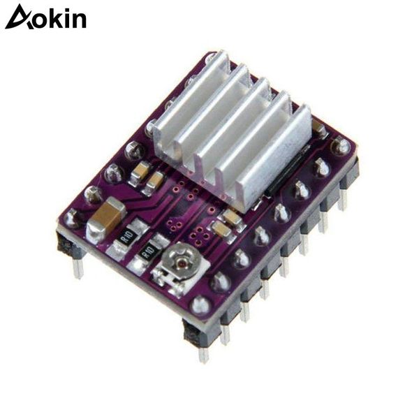 

integrated circuits 5pcs stepstick drv8825 stepper motor driver carrier reprap 4-layer pcb ramps replace a4988 for 3d printer