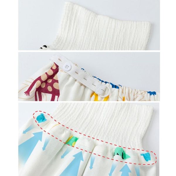 

baby diaper training skirt waterproof children cloth j2hd diapers