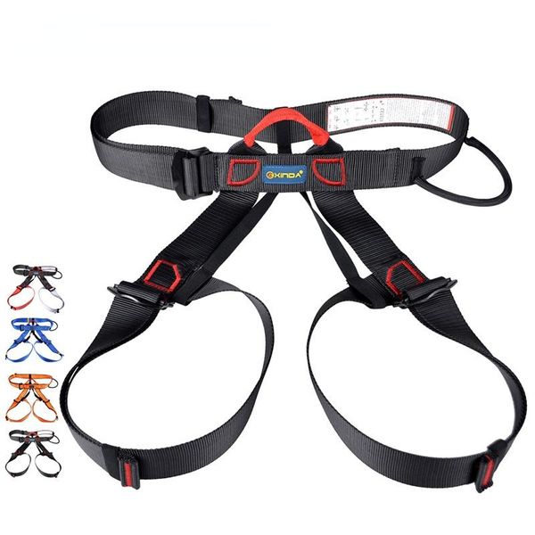 

cords, slings and webbing outdoor sports safety harness professional rock mountain climbing belt waist support body protector aerial surviva