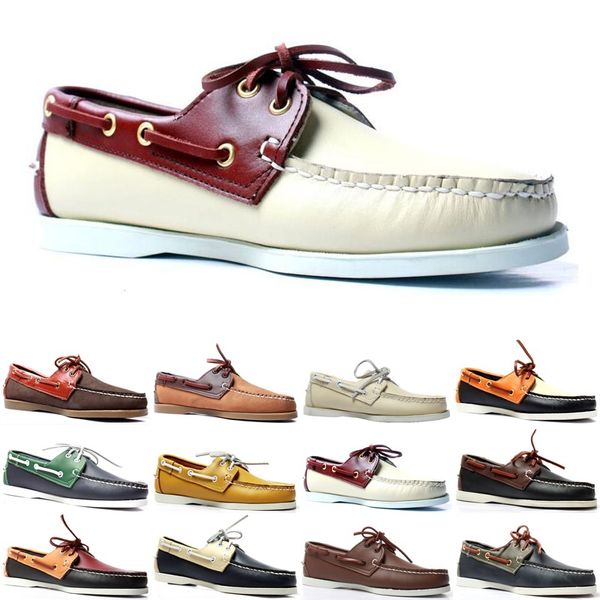 

luxury men casual shoes black loafers flat slip on mens trainers sneakers size 36-45 color29
