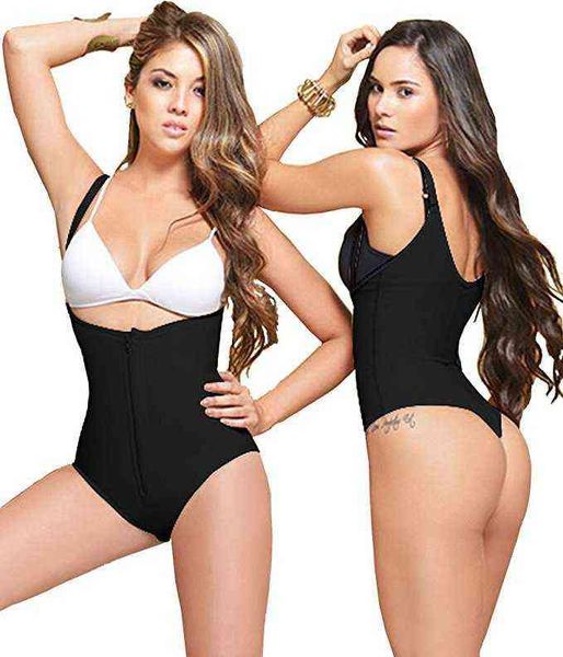 

waist tummy shaper zipper rubber t-shaped open file body shaping cloth thong shaper