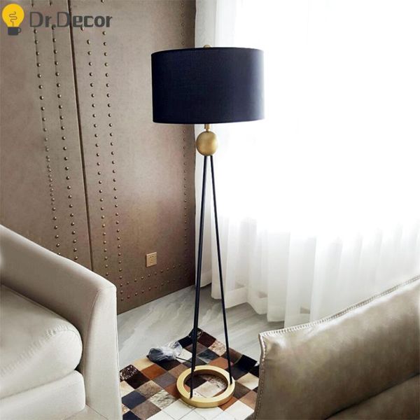 

american style retro iron floor lamp bedroom standing lamps for living room l decor floor light fixtures luminaire lighting