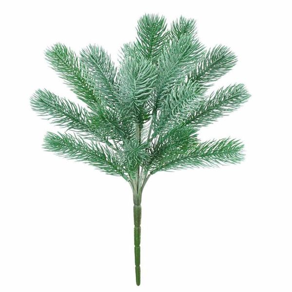 

decorative flowers & wreaths 2 pieces artificial pine branches fake plants christmas tree for xmas ornaments decorations