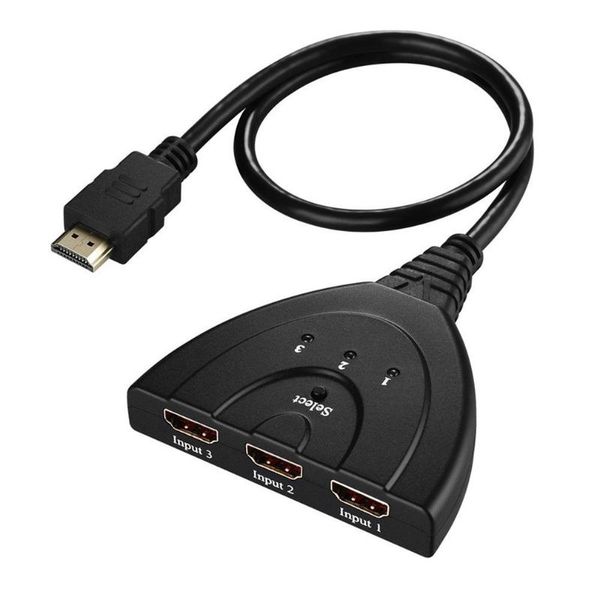 

3 -compatible ports in and 1 -compatible out full hd 4k*2k 1080p switch 3d image display for multi media devicesportable