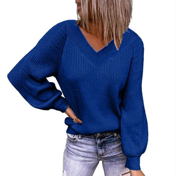 

women's sweaters pullover women casual knitted autumn sweater vintage loose solid color long-sleeve winter 2021, White;black