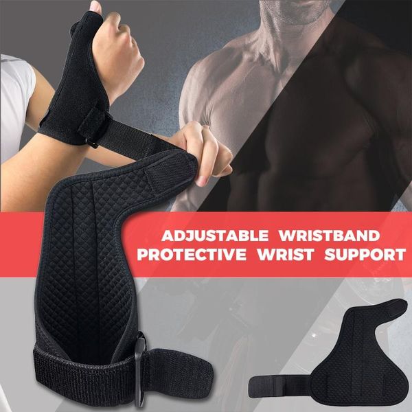 

accessories detachable wrist thumb steel bracket support adjustable strap sports protector compression