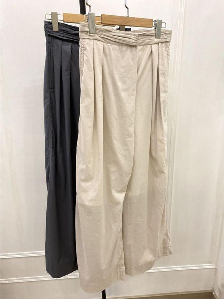 

women's pants & capris women cotton straight-leg 2021 summer thin high-waist trousers casual, Black;white