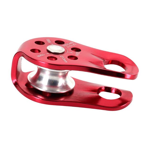 

cords, slings and webbing 20kn single rope pulley climbing device mountaineering fixed type tree arborist protection gear equipment