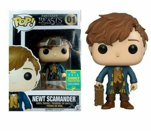 

funko pop toys fantastic animals beasts and where to find them 01# newt scamander new