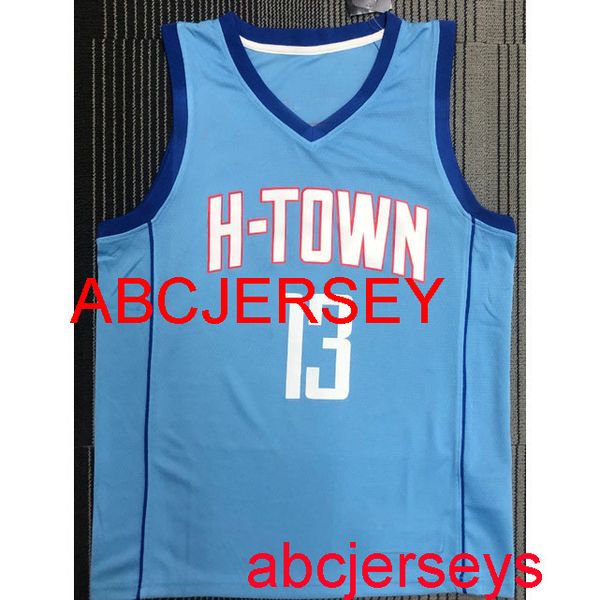 

men women kids 13# harden 2021 blue basketball jersey embroidery new basketball jerseys xs-5xl 6xl, Black