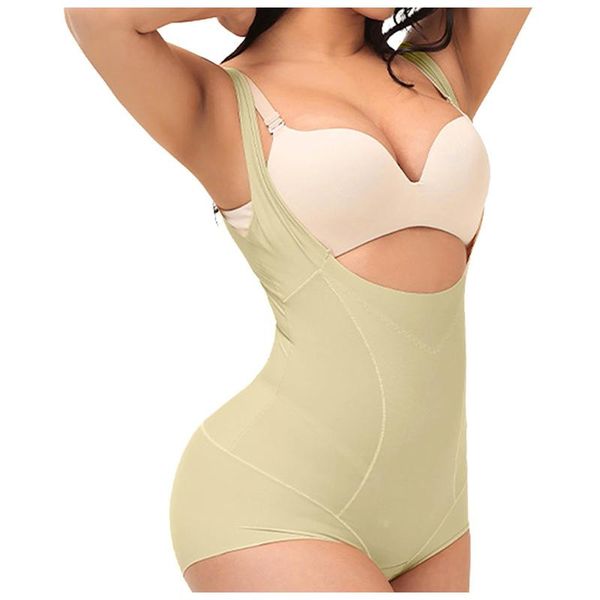 

women's shapers shape wear non-marking high-elastic bodysuit body shaper waist trainer shaping underwear postpartum recovery sheath 202, Black;white