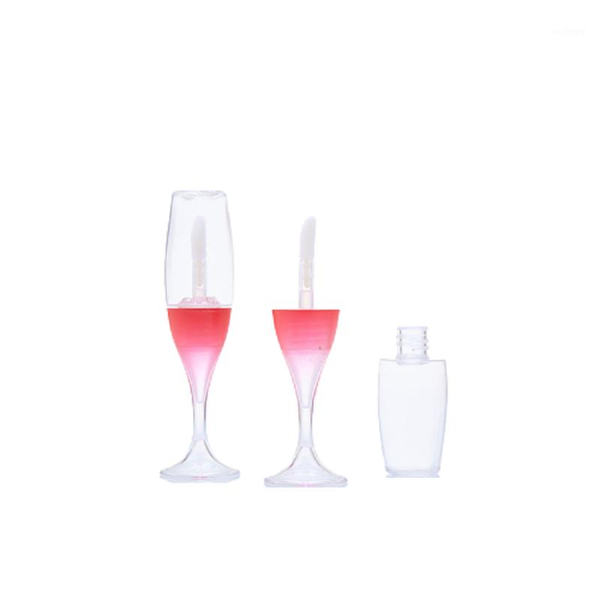 

storage bottles & jars 8ml mini lip gloss wand tube empty plastic packaging clear bottle elegant cosmetic refillable container 50/100 pieces