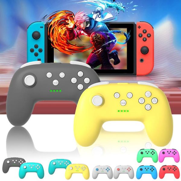 

mini wireless switch controller pro game handle for n-switch bluetooth gamepad