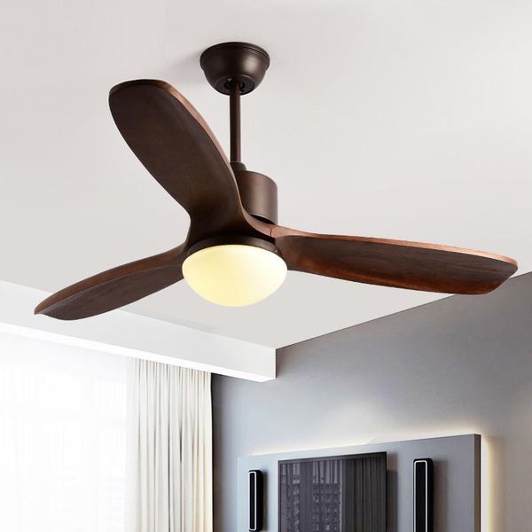 

simple nordic wood fan lamp living room led ceiling fan lights dining room bedroom coffee shop restaurant lamp ing