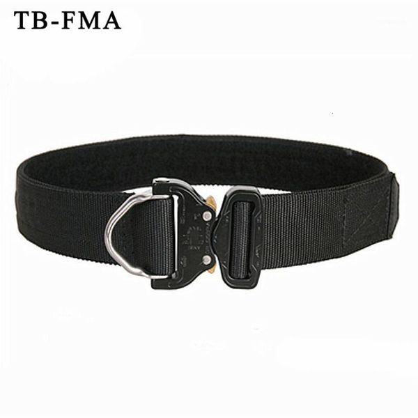 

tb-fma d-ring riggers belt 1.75 inch cobrabuckle shooter paintball wargame belt black waist support1, Black;gray