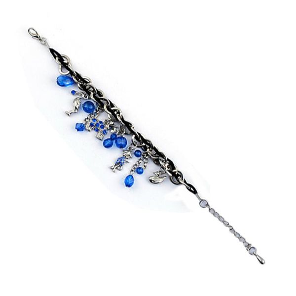 

charm bracelets cute animal korean velvet string bracelet, Golden;silver