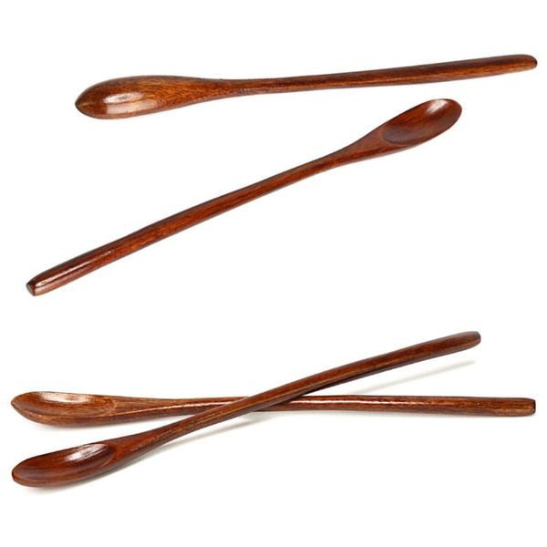 

spoons 6pcs/lot wooden for cooking honey server tea coffee stirring spoon