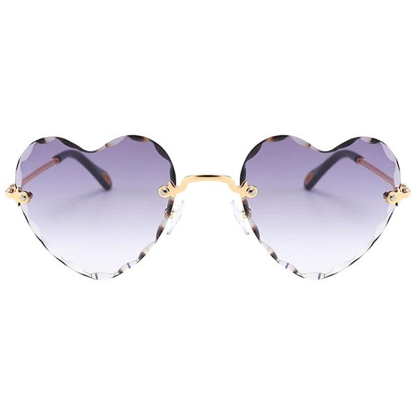 

fashion sunglasses frames heart frame party tinted lens eyewear shades, Black
