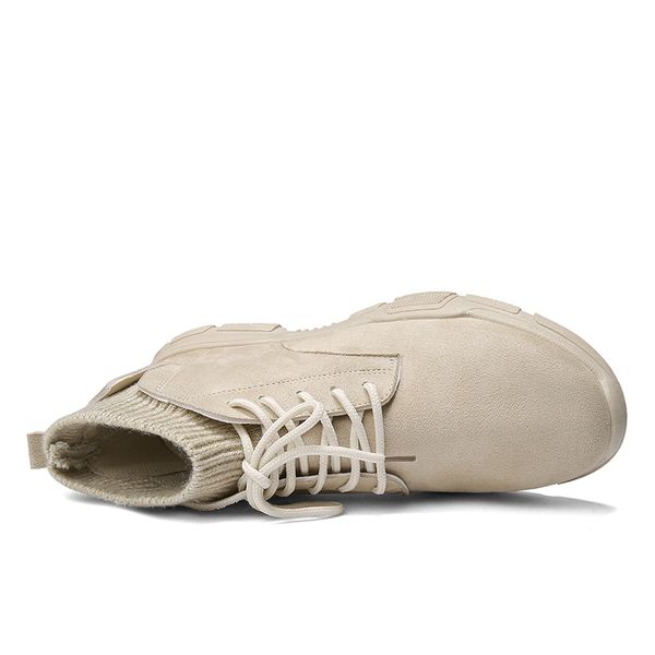 

martin boots men desert outdoor hiking shoes sneakers non-slip wear combat boots couple high shoes male tooling boots