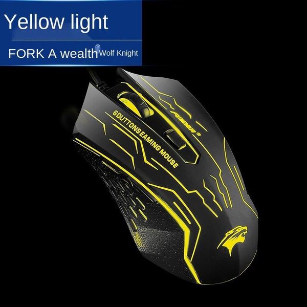 

mice all day delivery rich wolf knight 6d o mute poelectric usb luminous game counterweight mouse