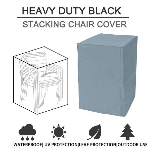 

clothing & wardrobe storage garden parkland patio chairs furniture dust cover 1pc 210d waterproof outdoor stacking chair christmas tree inte