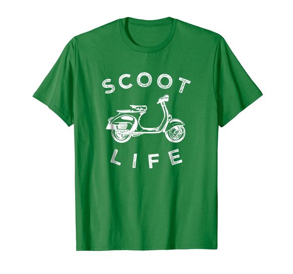 

Scoot Life Scooter T-Shirt, Fun Moped Graphic Tee, Mainly pictures