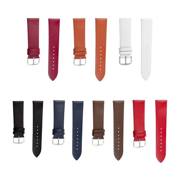 

watch bands leather strap band accessories 16mm 18mm 20mm 22mm watchbands men women wristband, Black;brown