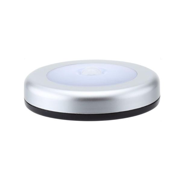 

wall lamp battery operated ir motion sensor led night light (white)