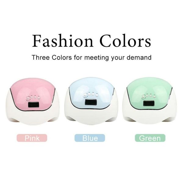 

nail dryers v5 uv lamp 120w dryer 36led cure for gel polish with smart auto sensor manicure art