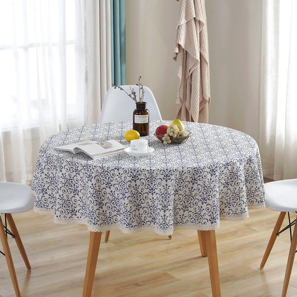 

table cloth modern round tablecloth nappe cover party wedding for home decoration manteles textile