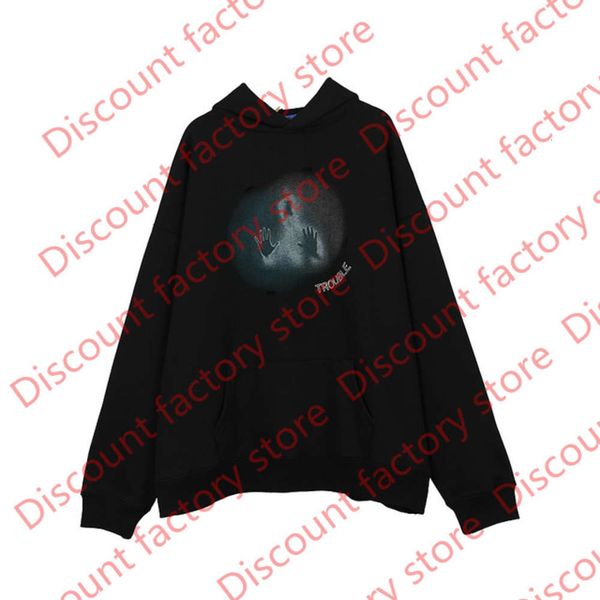 

2021 printing hoodie women men hoodies sweatshirts hiphop streetwear men casual hoodie pullover black white