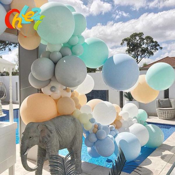 

1pcs 36 inch big macaron balloon candy color creative birthday party arrangement arches balloon decoration wedding supplies